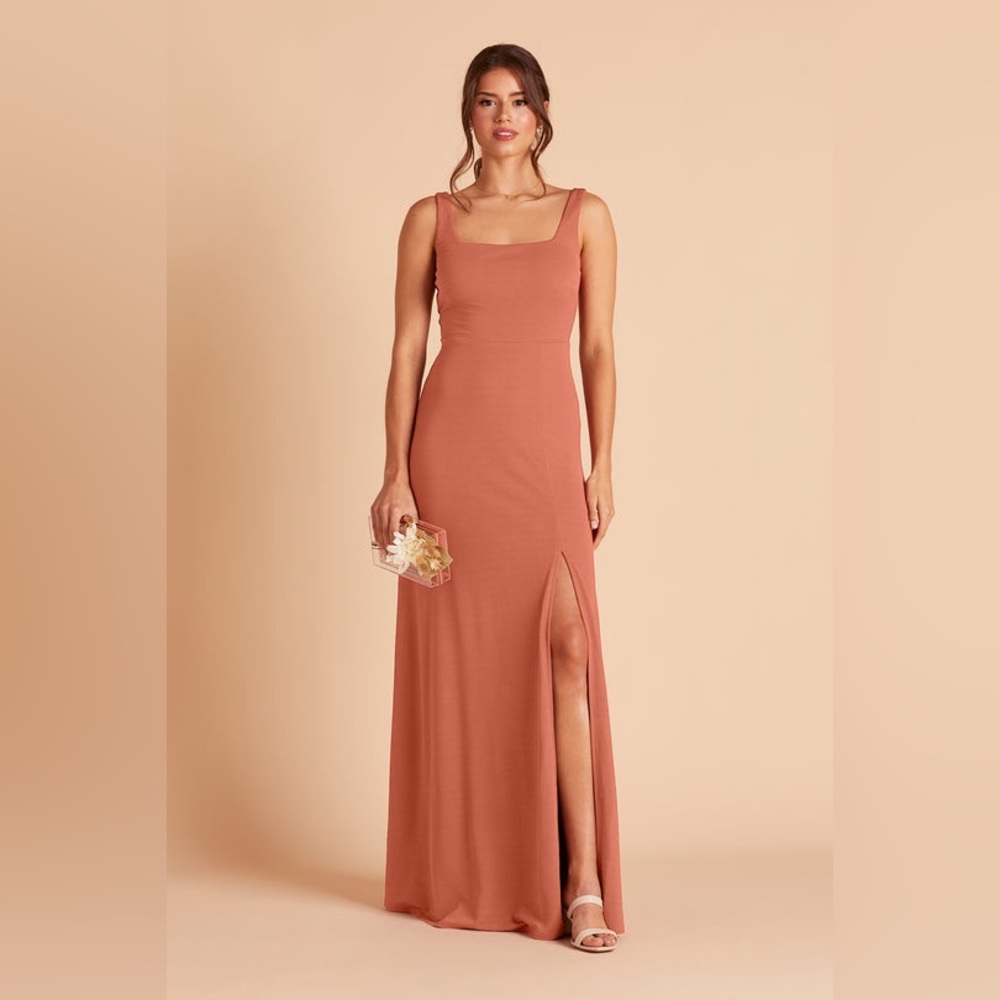 NWT Birdy Grey ALEX Convertible Bridesmaid Dress, TERRACOTTA, Size SMALL